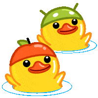 Stiker bebek animasi Telegram d3