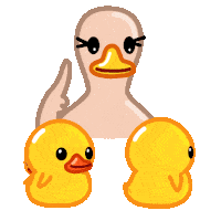 Stiker bebek animasi Telegram d8