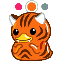 Stiker bebek animasi Telegram d9